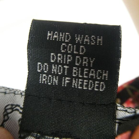 Angie Boho Open Front Rust Brown Orange Kimono Robe Batwing Sleeve Large Floral - Picture 8 of 9